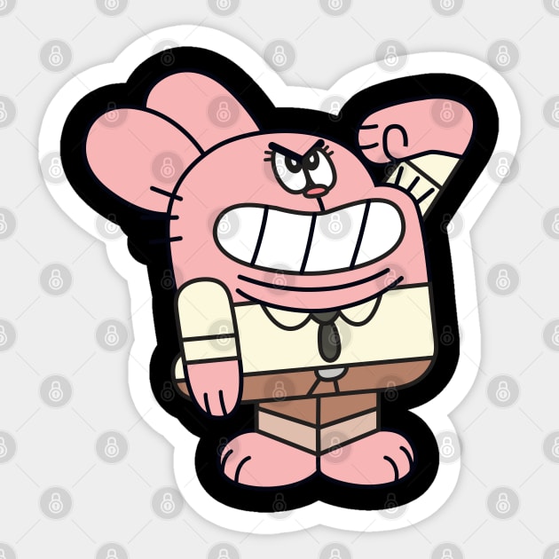 Richard Sticker by Plushism